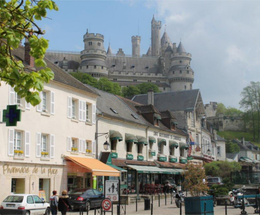 France, Picardy, Camping La Croix Du Vieux Pont, Park